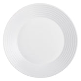 LUMINARC STAIRO WHITE OPAL TEMPERED DINNER PLATE, 250MM DIA