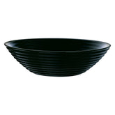 LUMINARC HARENA BLACK OPAL TEMPERED GLASS MULTI-PURPOSE BOWL 450ML, 160MM DIA