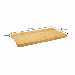 REGENT BAMBOO CUTTING BOARD, 385X200MM