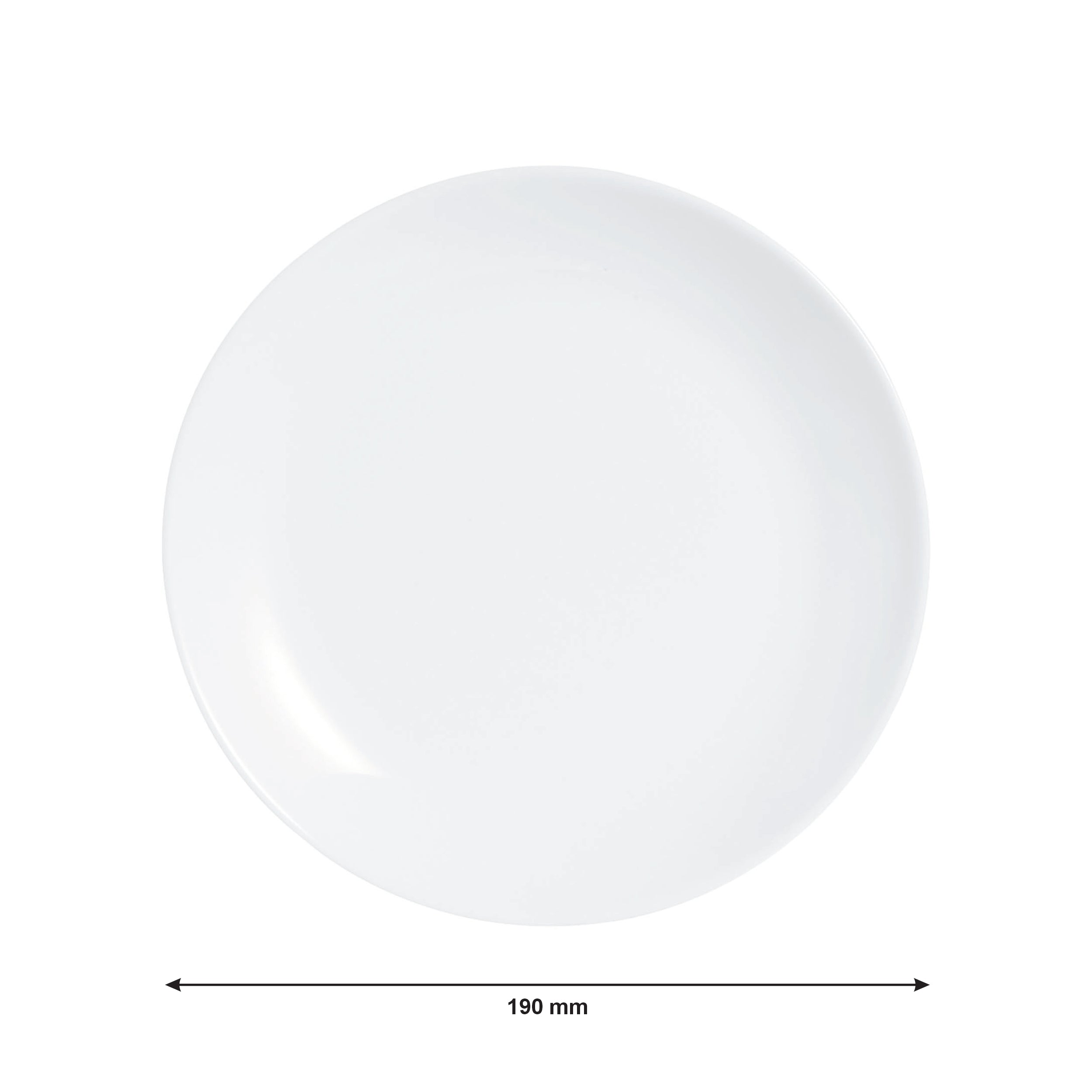 CONSOL OPAL SIDE PLATE, 190MM DIA